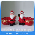 Promotional christmas present ceramic flower pot